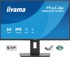 IIYAMA Monitor ProLite XB2497HSN-B1 / 23.8", 1920 x 1080, IPS, 100 Hz, 1 ms, HDMI, DisplayPort, USB-C, crna